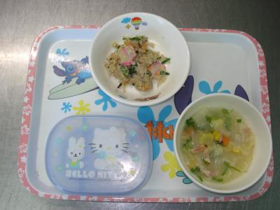 おからの炒り煮☆味噌バタースープ