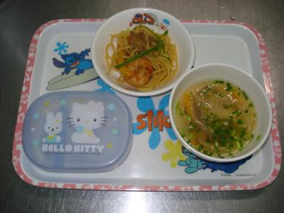 インディアンスパゲティー☆野菜スープ