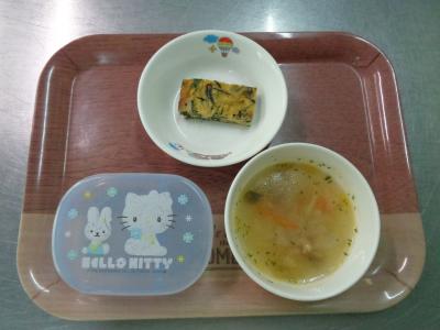 簡単キッシュ☆野菜スープ
