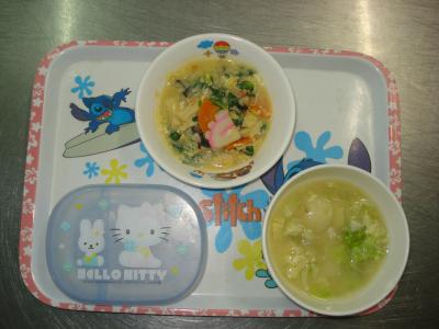 ☆高野豆腐の卵とじ☆味噌汁